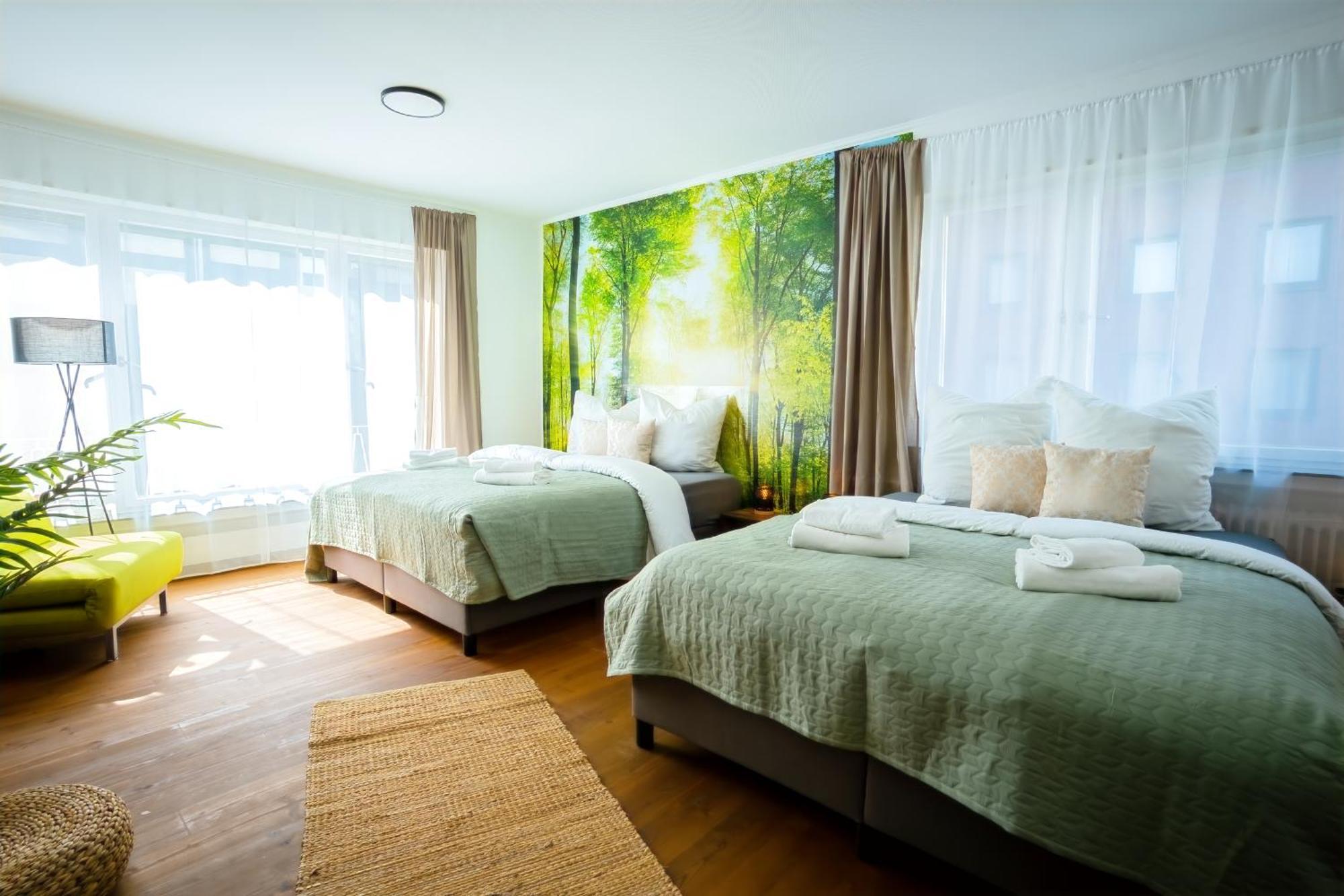 The Big Muenster Fuer Bis Zu 12, Whirlpool, Sauna, Zentral, Tischfussball, Balkon, Gasgrill Apartment *